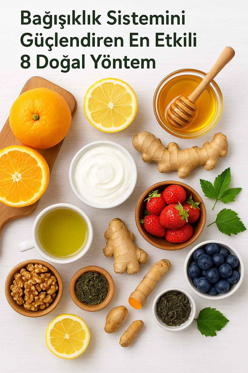Bağışıklık Sistemini Güçlendiren En Etkili 8 Doğal Yöntem